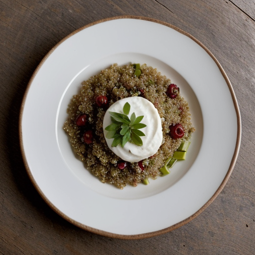Quinoa With Leek & Currants recipe image