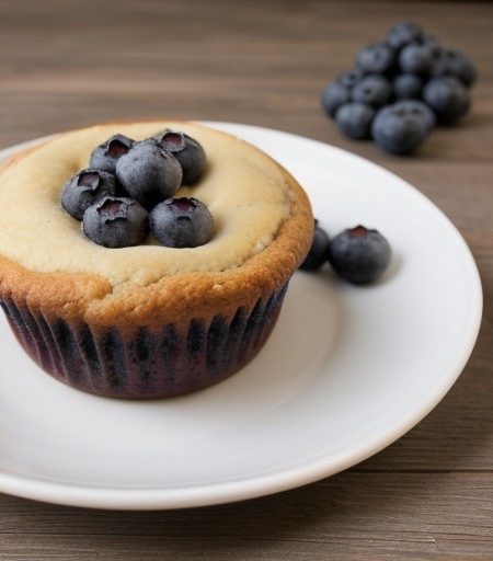 Qulck Blueberry Mufflns recipe image