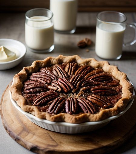 R-Mm-Impossible Pecan Pie recipe image
