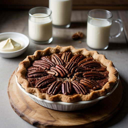 R-Mm-Impossible Pecan Pie recipe image