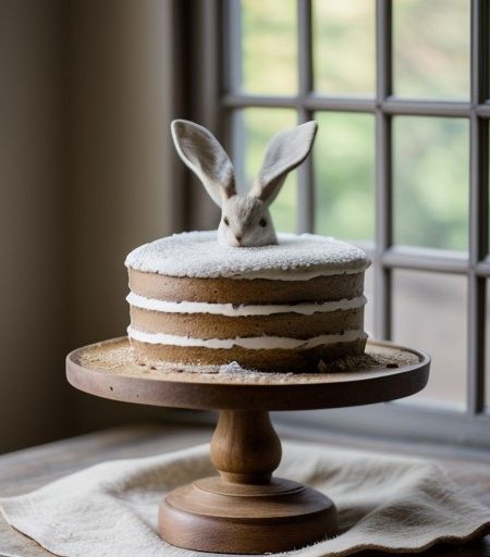 Rabbit Cake (Hasen Kucka recipe image