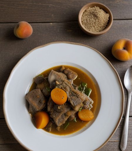 Rabbit Stew With Apricots recipe image