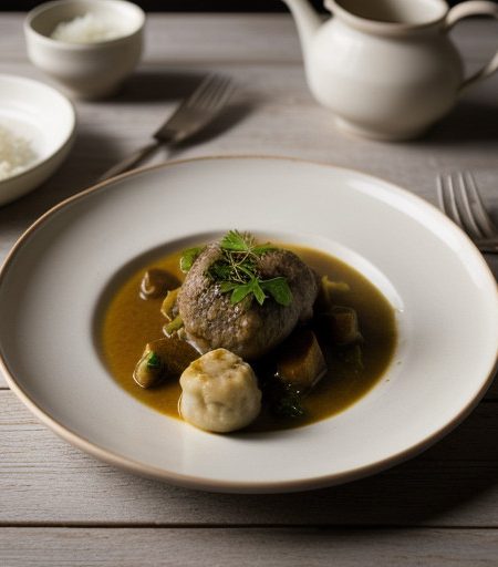 Rabbit Stew With Dumplings recipe image