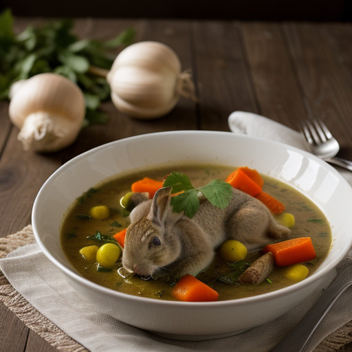 Rabbit Stew in White Wine Sauce (Pressure Coo recipe image