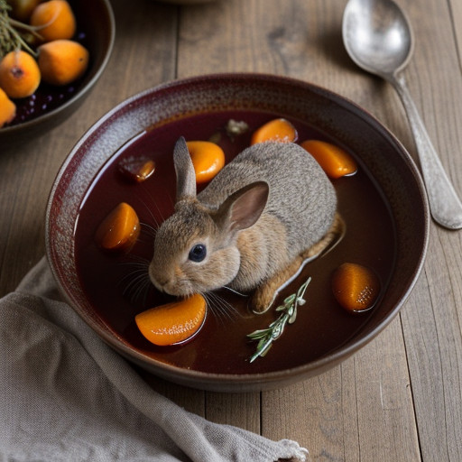 Rabbit With Apricots in Cabernet Sauce recipe image