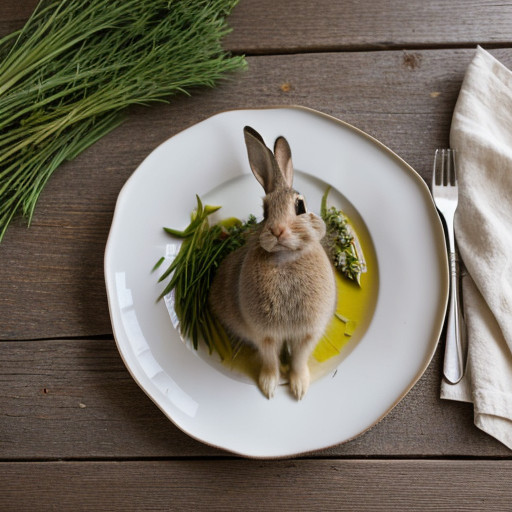 Rabbit With Chives recipe image