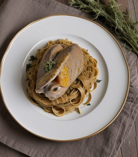 Rabbit With Pasta recipe image