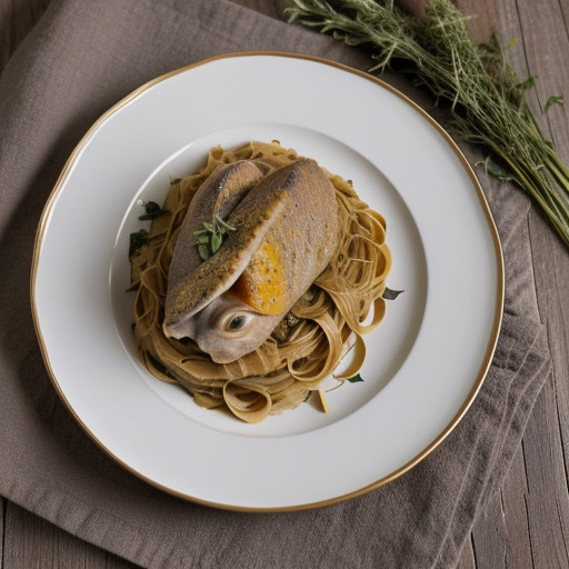 Rabbit With Pasta recipe image