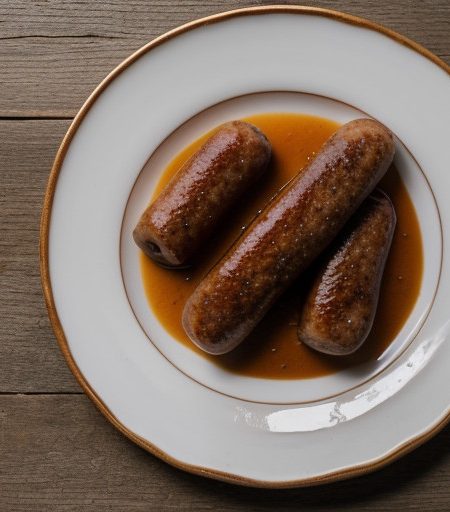 Rabbit With Sweet Sausages recipe image