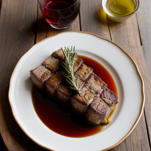 Rack of Lamb With Rosemary Jus - Bon Appetit recipe image