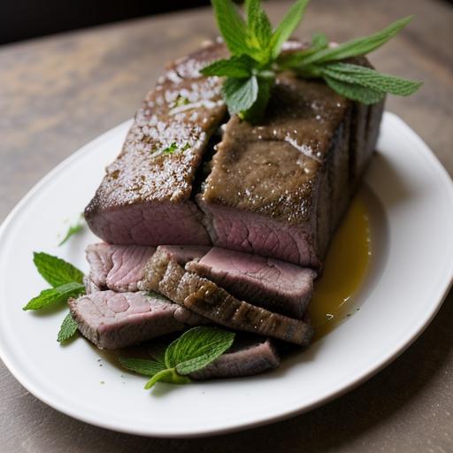 Racks of Lamb With Lemon & Mint recipe image