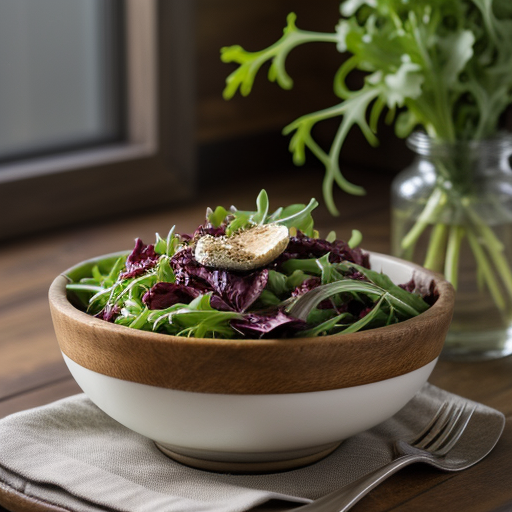Radicchio~ Fennel & Arugula Salad With Gorg recipe image