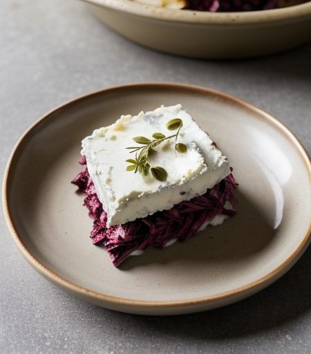 Radicchio & Goat Cheese Gratin With Balsami recipe image