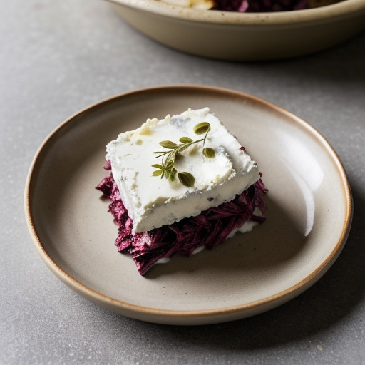 Radicchio & Goat Cheese Gratin With Balsami recipe image