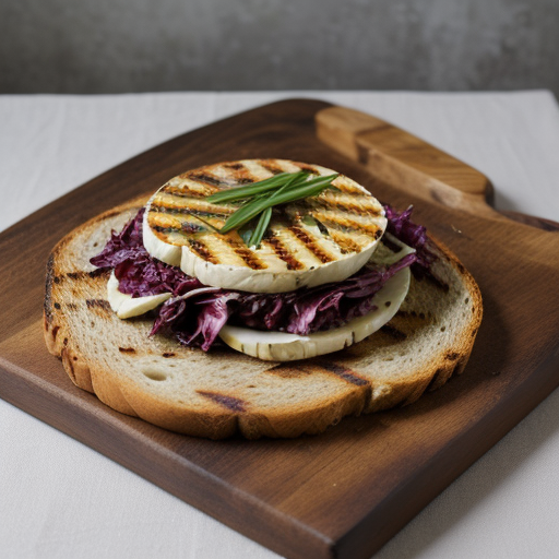 Radicchio~ Gruyere~ Grilled Bread Salad recipe image