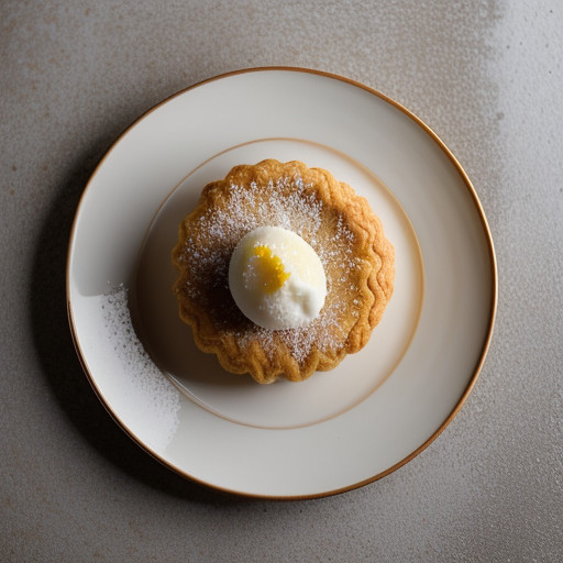 Rafiola Kokokarion (Coconut Pastries W/ Glace recipe image