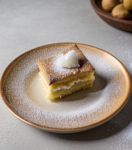 Rafiola Kokokarion (Coconut Pastries W/ Glaceed Fruit recipe image