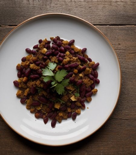Ragout of Kidney Beans in Smoked Pepper & Tom recipe image