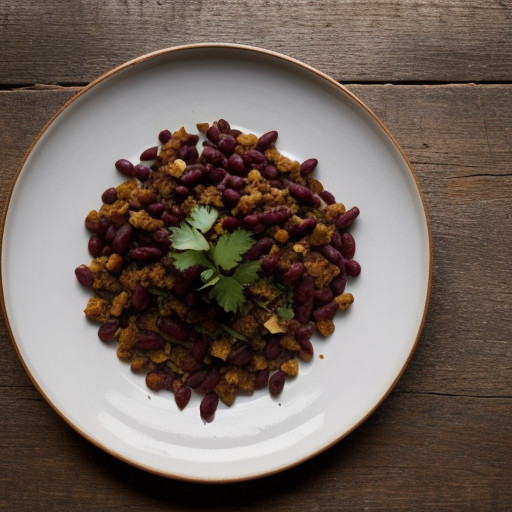 Ragout of Kidney Beans in Smoked Pepper & Tom recipe image