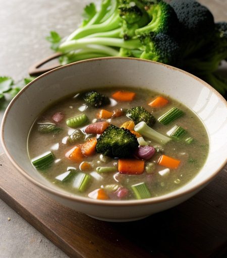 Rainbow Blossom's Vegetable Soup recipe image