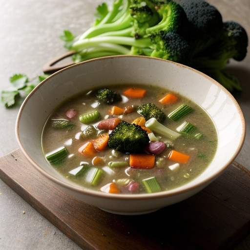 Rainbow Blossom's Vegetable Soup recipe image