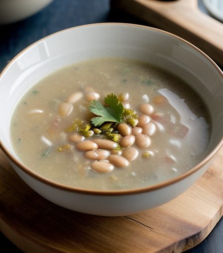 Rainbow Blossom's White Bean Soup recipe image