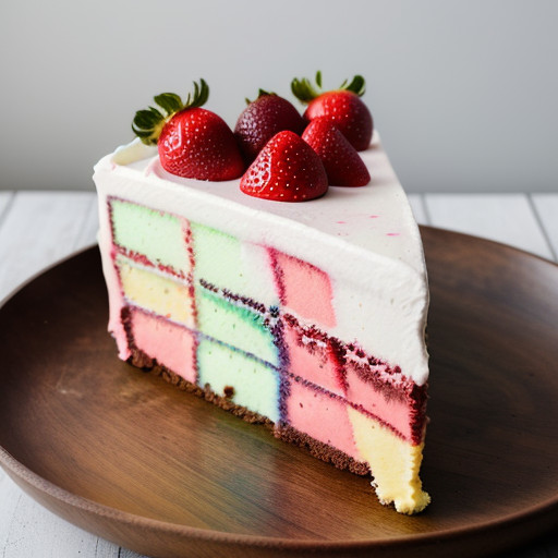 Rainbow Ice Cream Cake recipe image