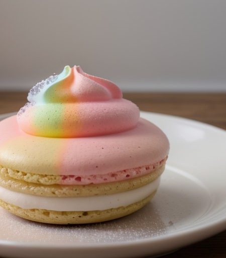 Rainbow Sherbet Dessert recipe image