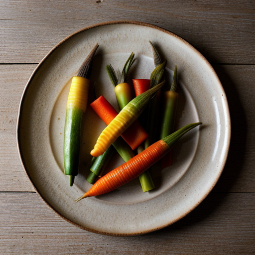 Rainbow Vegetable Tray recipe image
