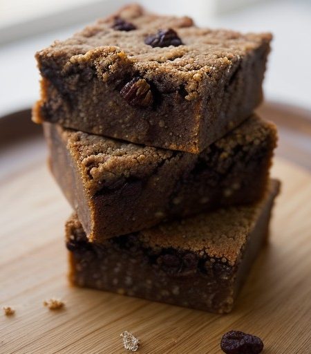 Raisin Bars (No Sugar recipe image