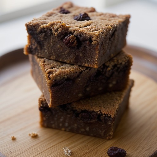 Raisin Bars (No Sugar recipe image