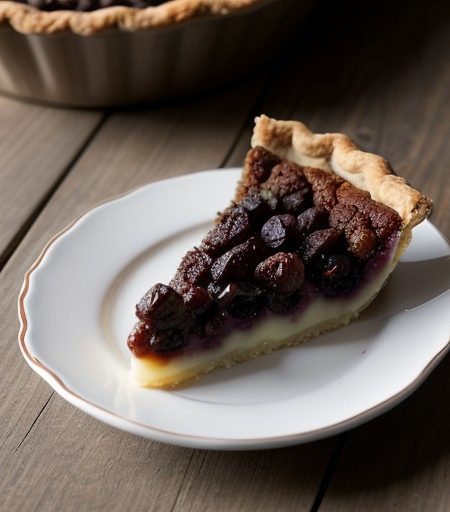 Raisin Crumb Pie recipe image