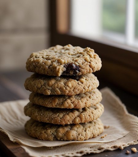 Raisin Granola Cookies recipe image