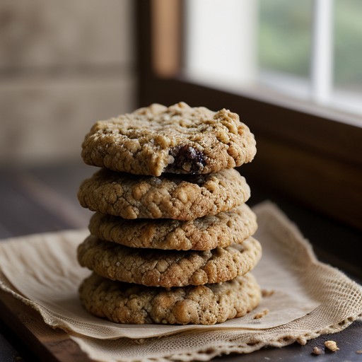Raisin Granola Cookies recipe image