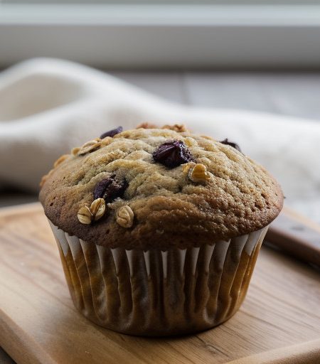 Raisin Oat Muffins recipe image