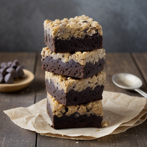 Raisin-Oatmeal Brownies recipe image
