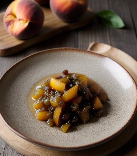 Raisin Peach Chutney recipe image