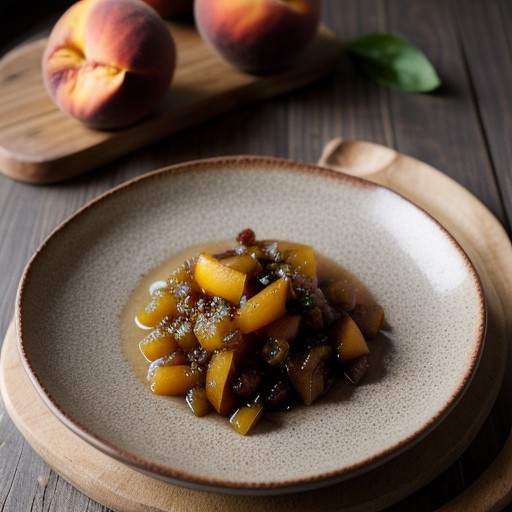 Raisin Peach Chutney recipe image