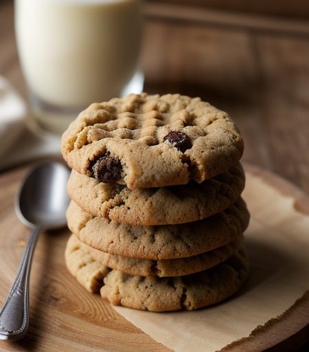 Raisin Peanut Butter Cookies recipe image