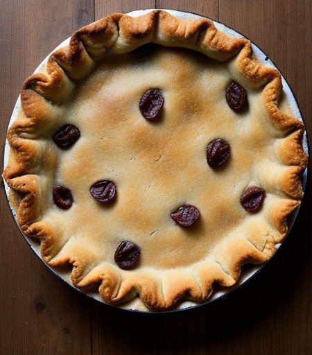 Raisin Pie (Rosina Pie, "Funeral Pie" recipe image