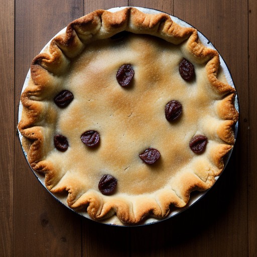 Raisin Pie (Rosina Pie, "Funeral Pie" recipe image