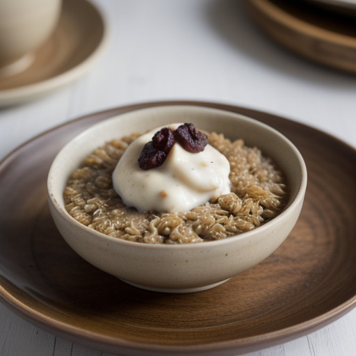 Raisin Rice Pudding recipe image