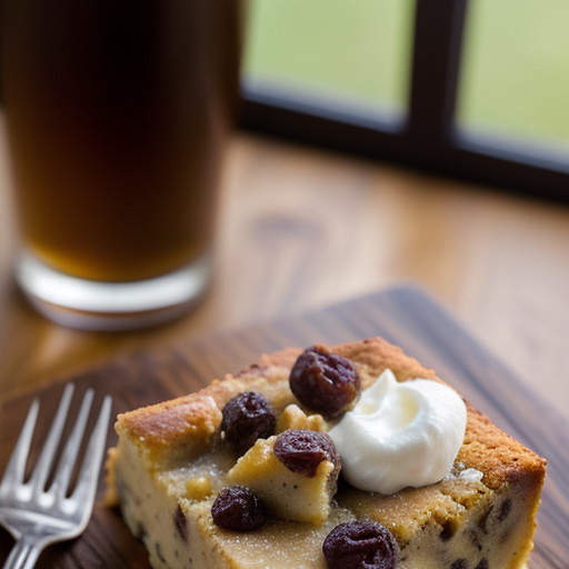 Raisin~ Spice & Hazelnut Bread Pudding recipe image