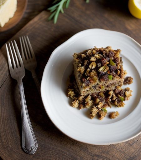 Raisin-Walnut Stuffing [For a 12 Pound Turke recipe image