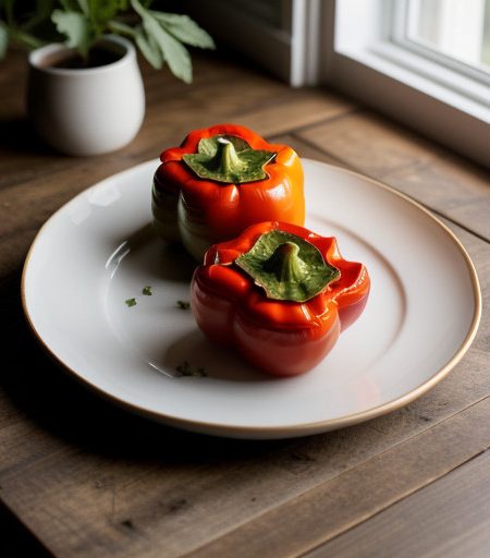 Ranch Stuffed Peppers recipe image
