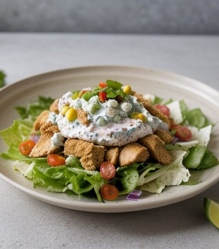Ranch Taco Chicken Salad recipe image