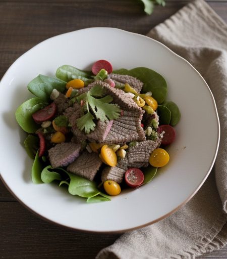 Ranchero Beef Salad recipe image