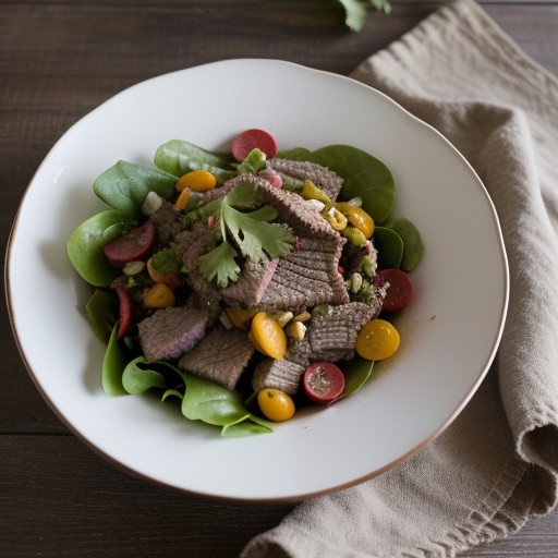 Ranchero Beef Salad recipe image