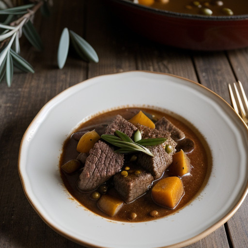 Ranchero Beef Stew - Bon Appetit recipe image
