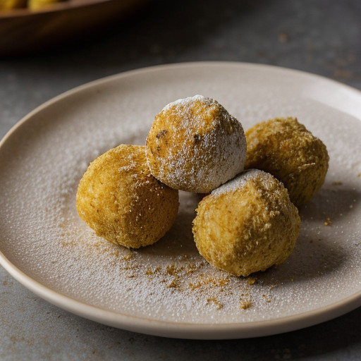 Rasomadhuri (Fried Cheese Balls recipe image